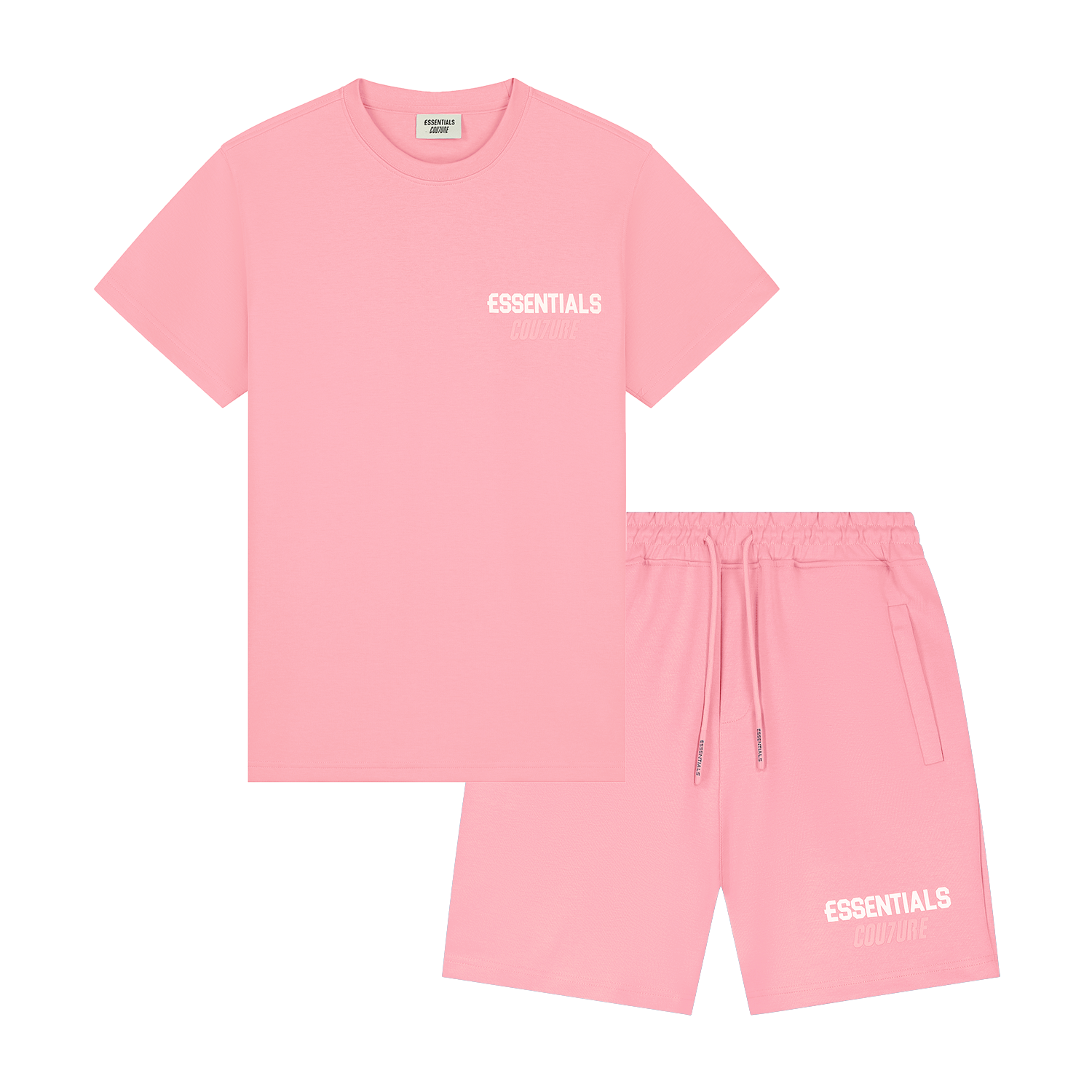 Essentials Couture zomerset in roze — shirt, in kindermaten en volwassen maten | Niñoz Almere