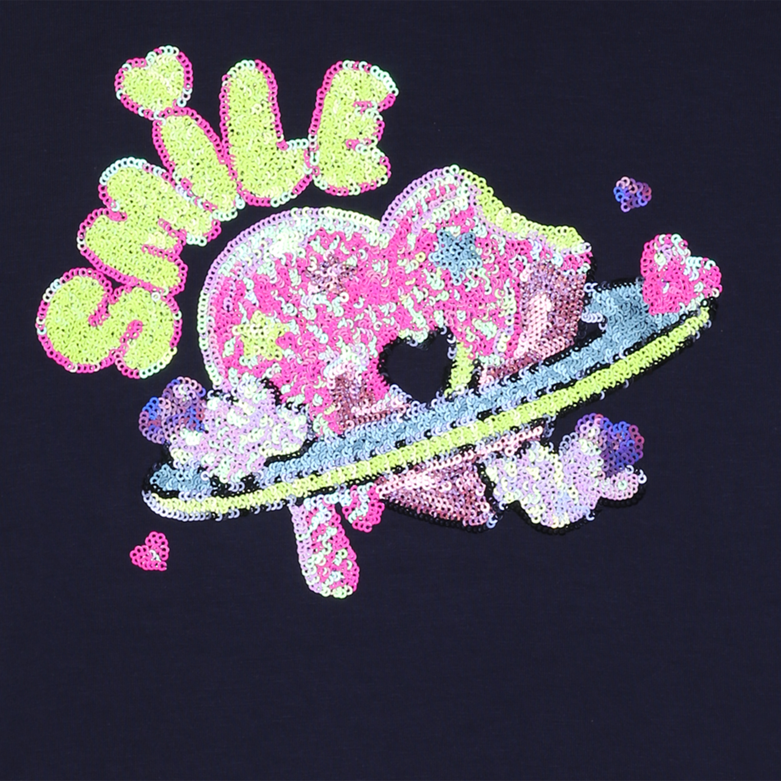 Billieblush T-Shirt Lange Mouwen - Marine – foto 3 – Niñoz Almere