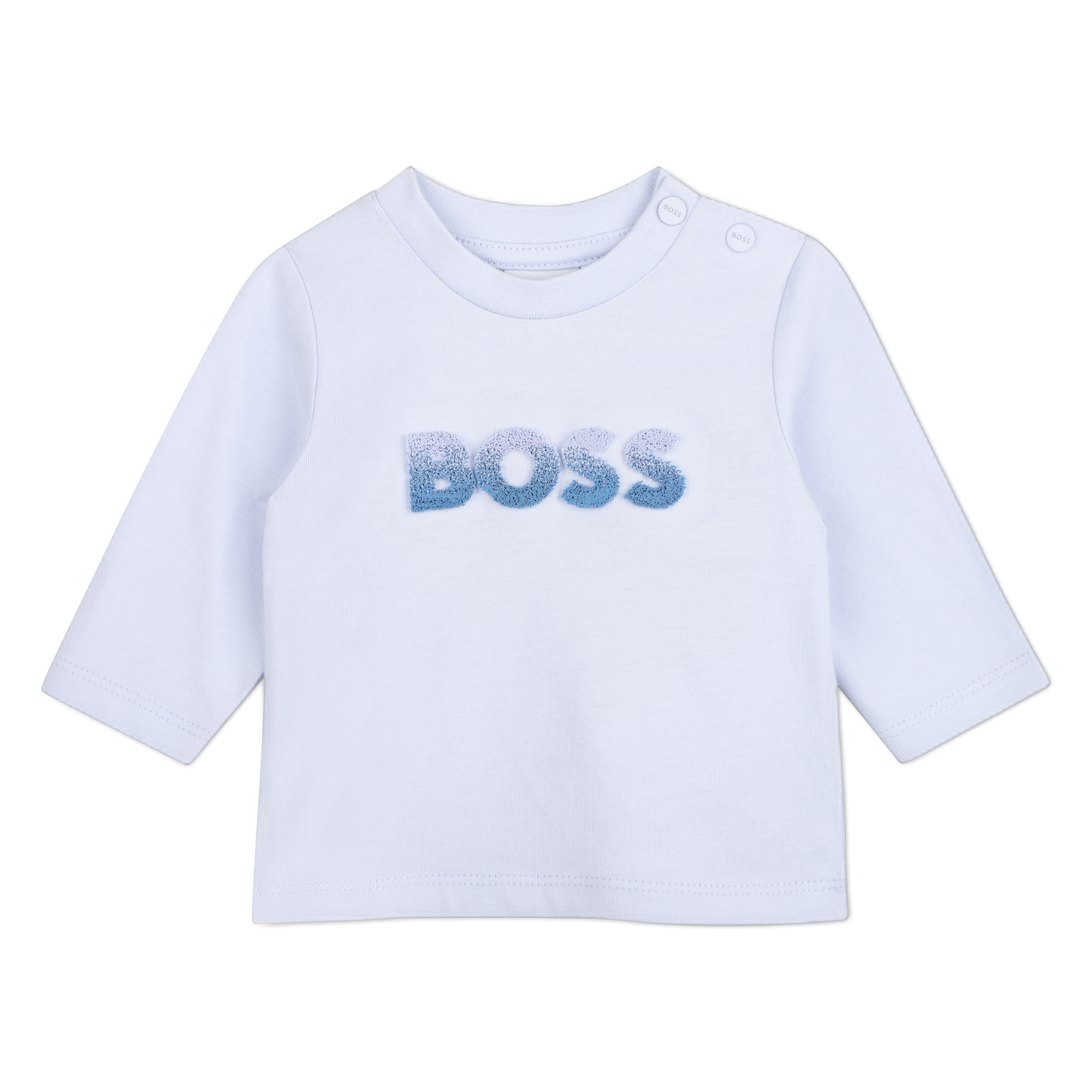 BOSS T-Shirt Lange Mouwen - Licht Blauw – foto 1 – Niñoz Almere