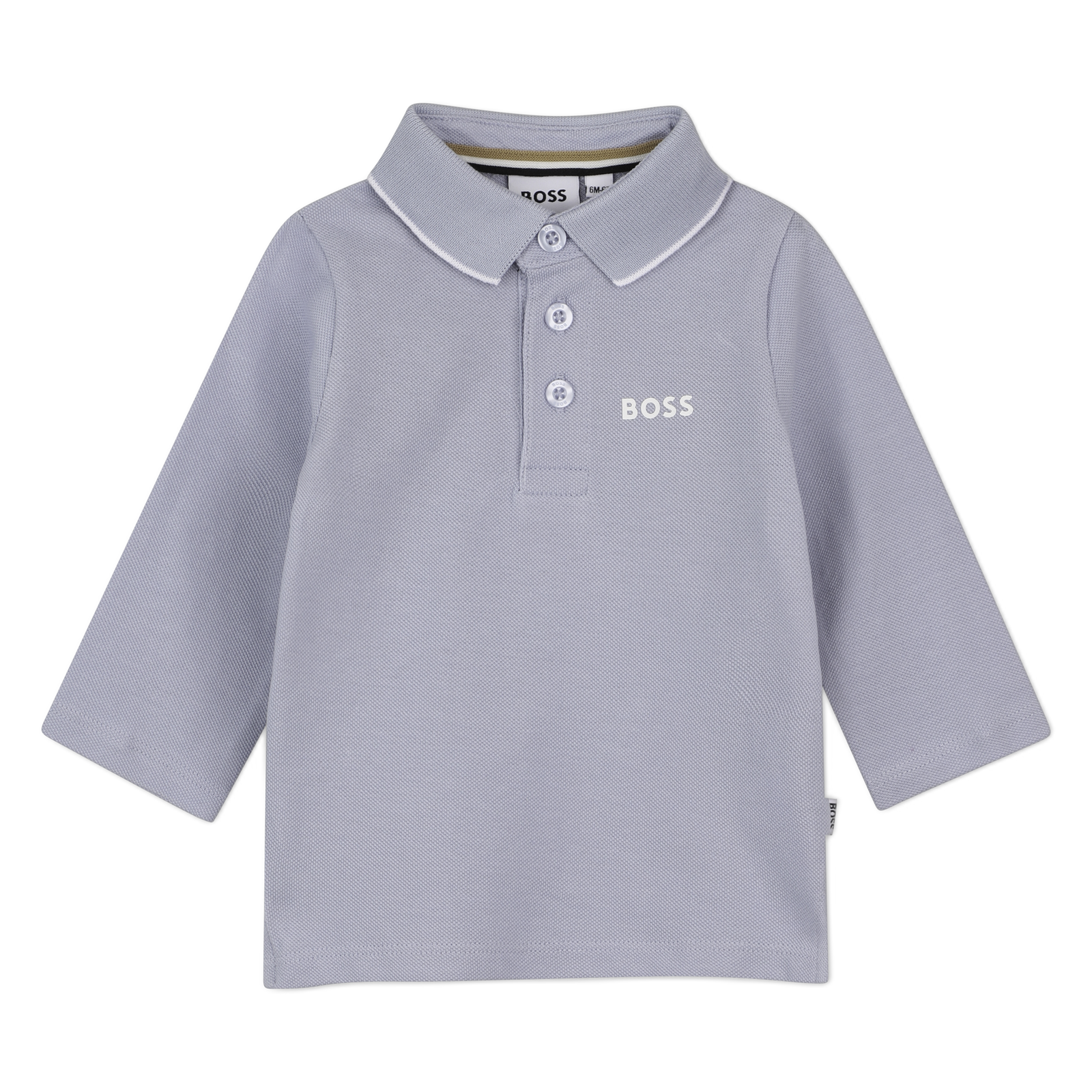 BOSS Polo Lange Mouwen - Licht Blauw – foto 1 – Niñoz Almere