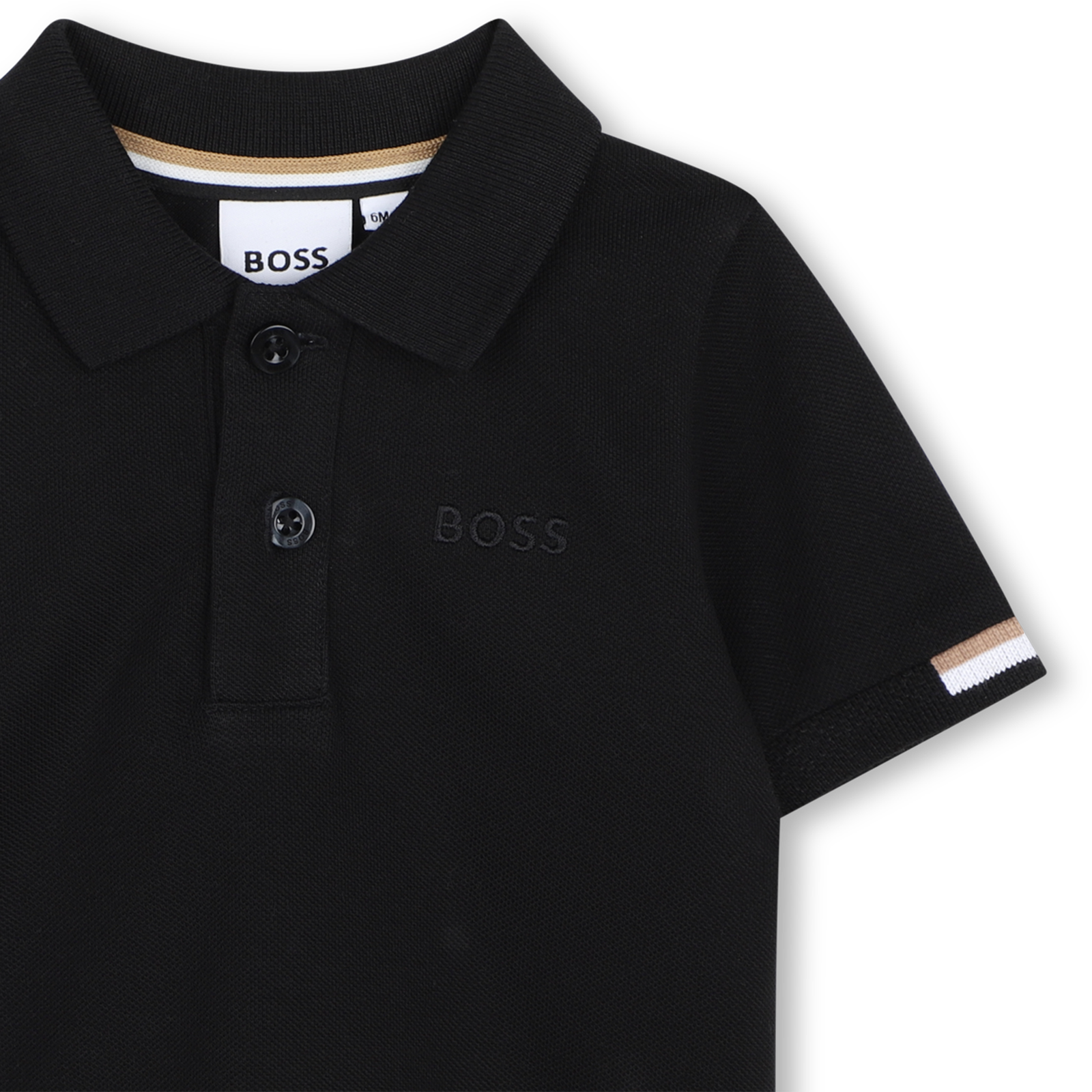 BOSS Polo Met Korte Mouwen - Zwart – foto 3 – Niñoz Almere