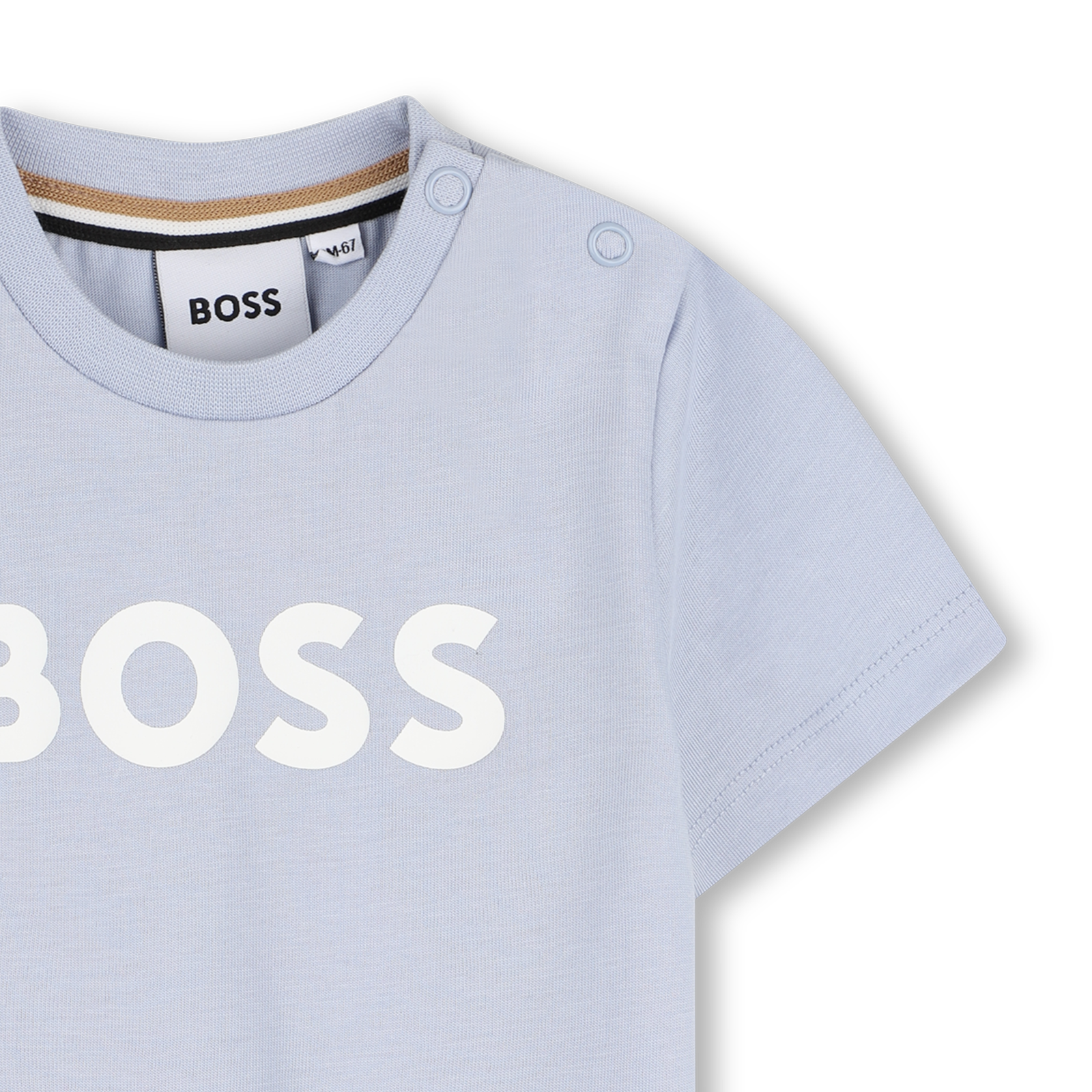 BOSS T-Shirt Korte Mouwen - Licht Blauw – foto 3 – Niñoz Almere