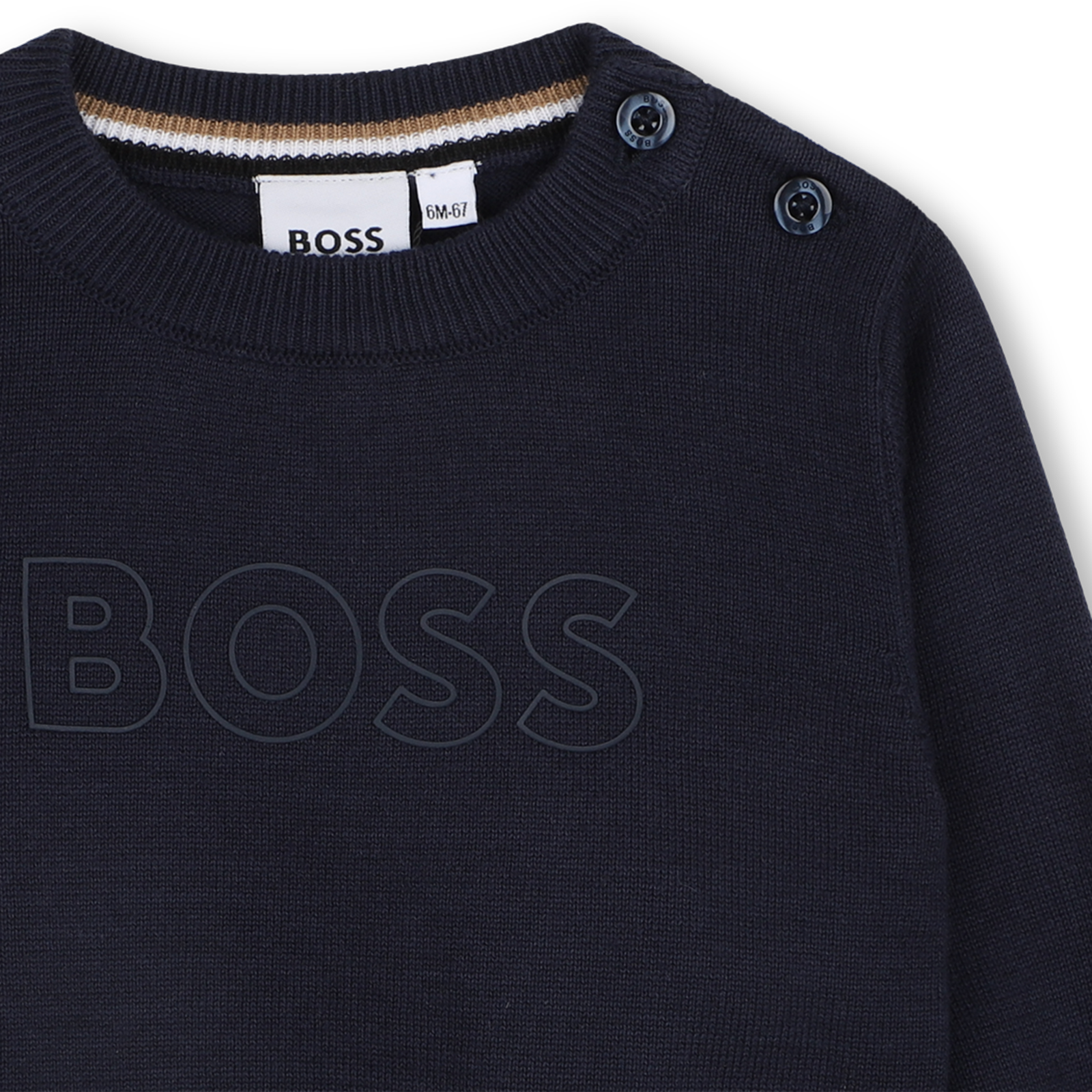BOSS Trui - Marine – foto 3 – Niñoz Almere