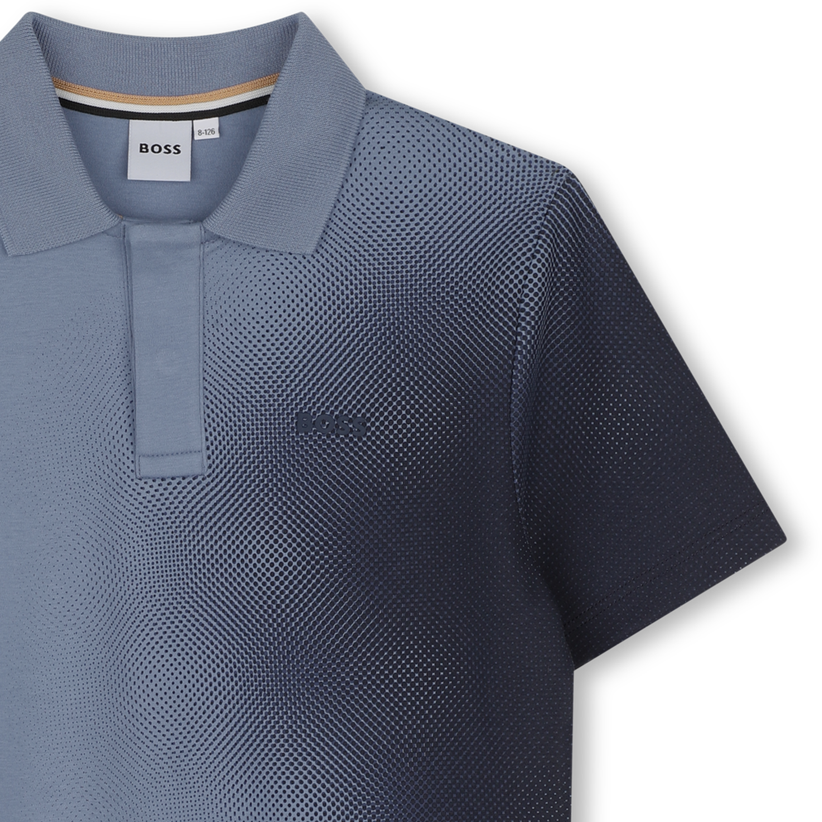 BOSS Polo Met Korte Mouwen - Lavendelblauw – foto 3 – Niñoz Almere