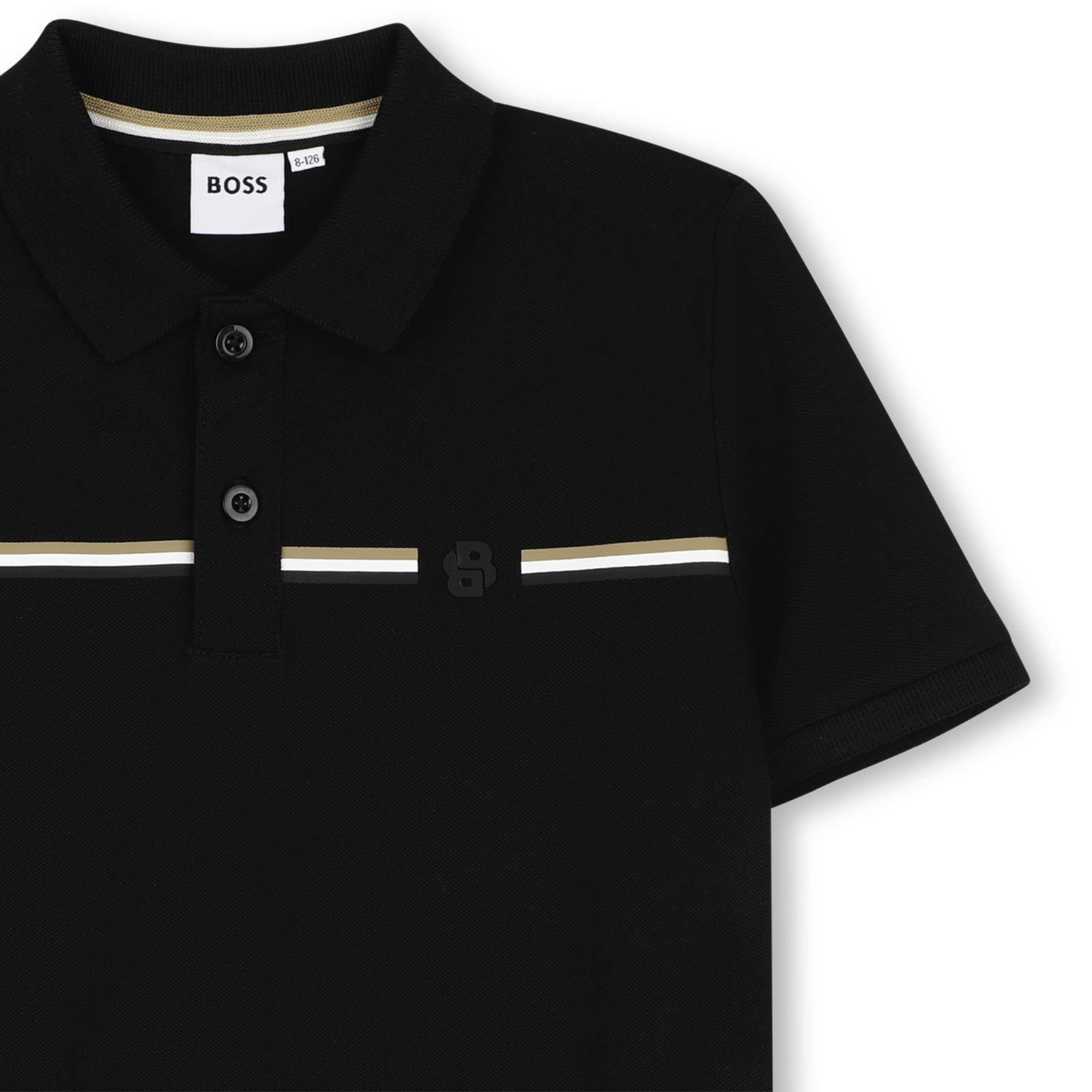 BOSS Polo Met Korte Mouwen - Zwart – foto 3 – Niñoz Almere