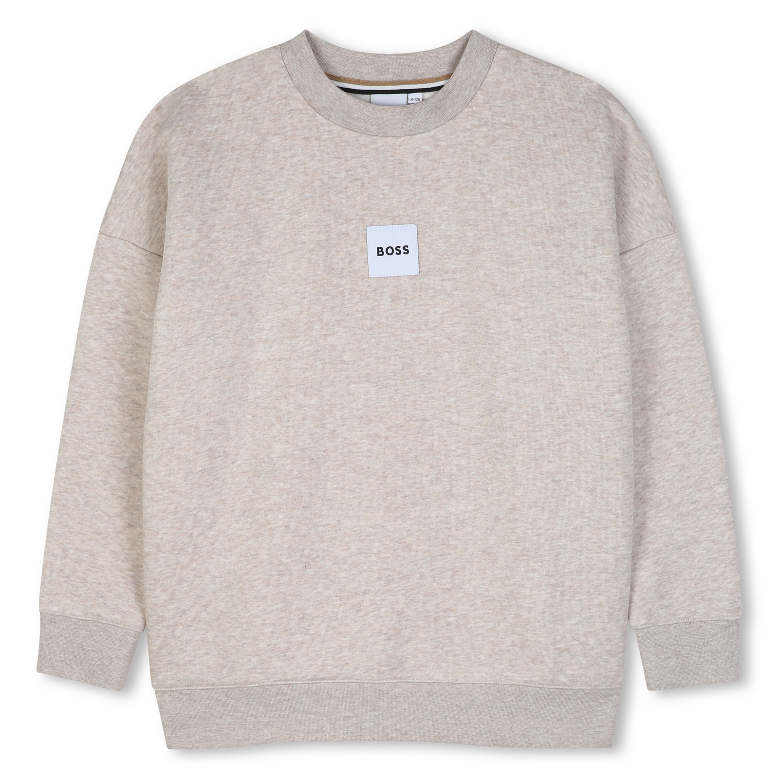 BOSS Sweater - Gemeleerd Ecru – foto 1 – Niñoz Almere