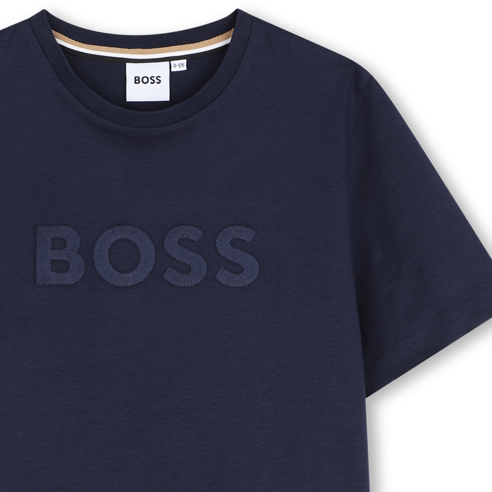 BOSS T-Shirt Korte Mouwen - Marine – foto 3 – Niñoz Almere