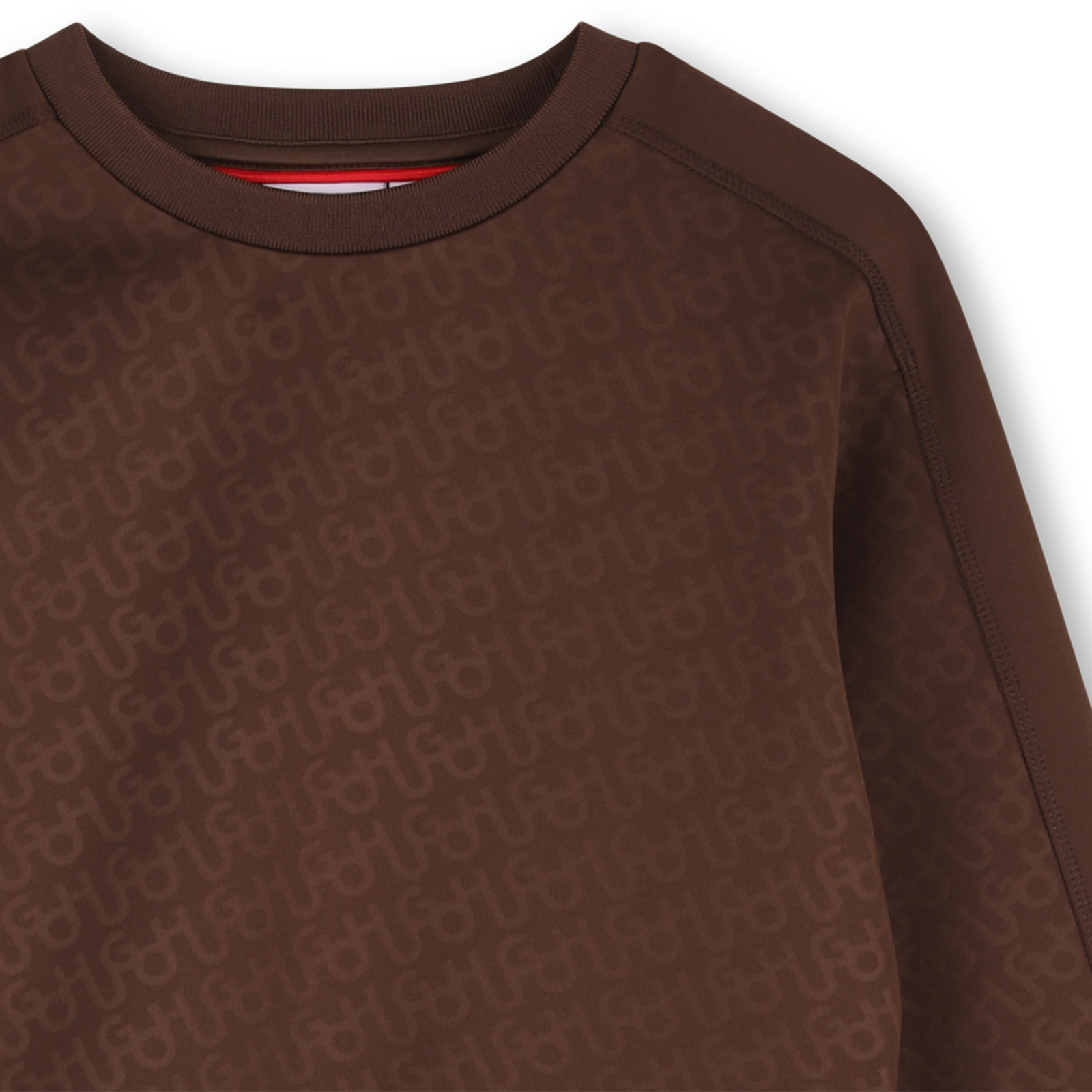 HUGO Sweater - Cichorei Koffie – foto 3 – Niñoz Almere