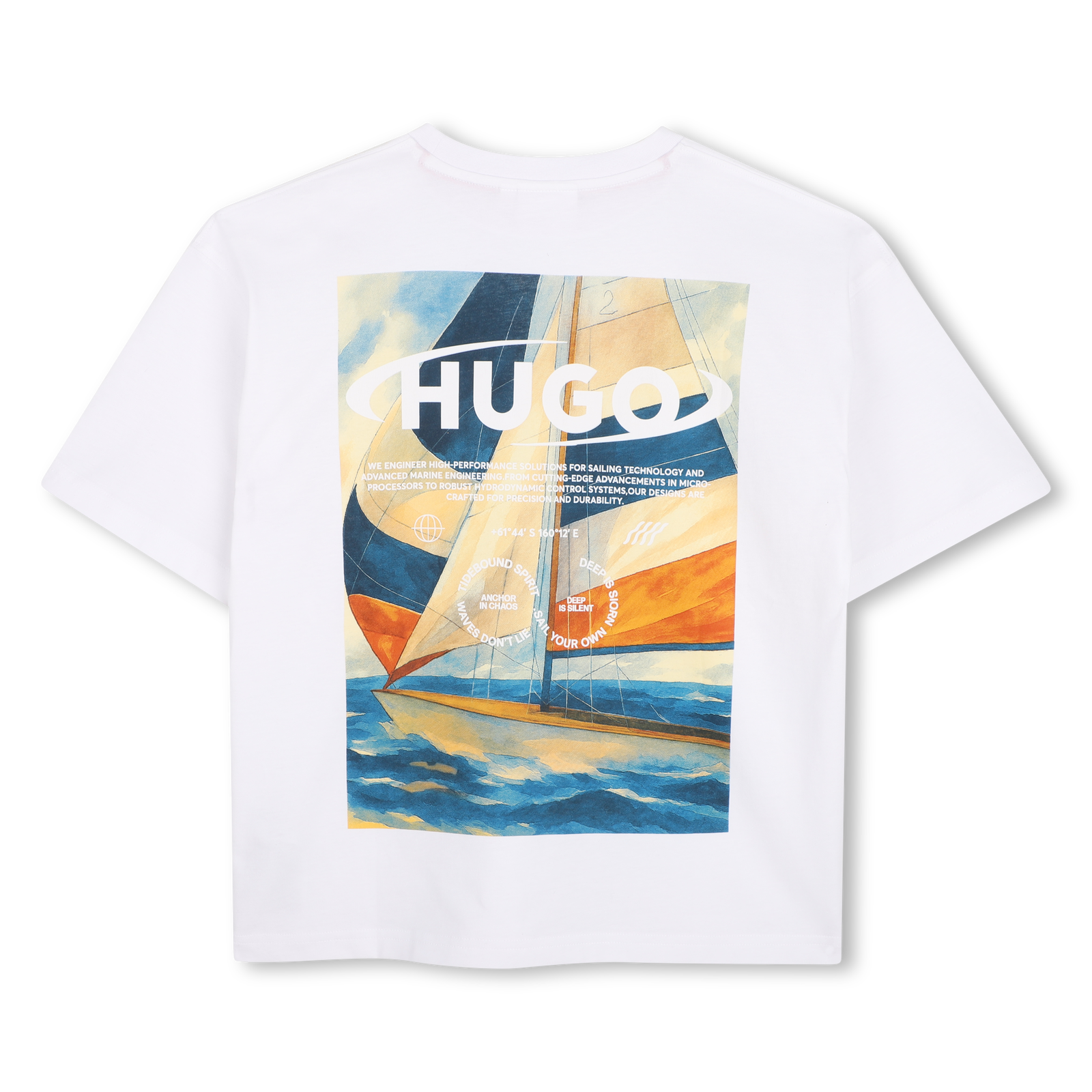 HUGO T-Shirt Korte Mouwen - Wit – foto 2 – Niñoz Almere