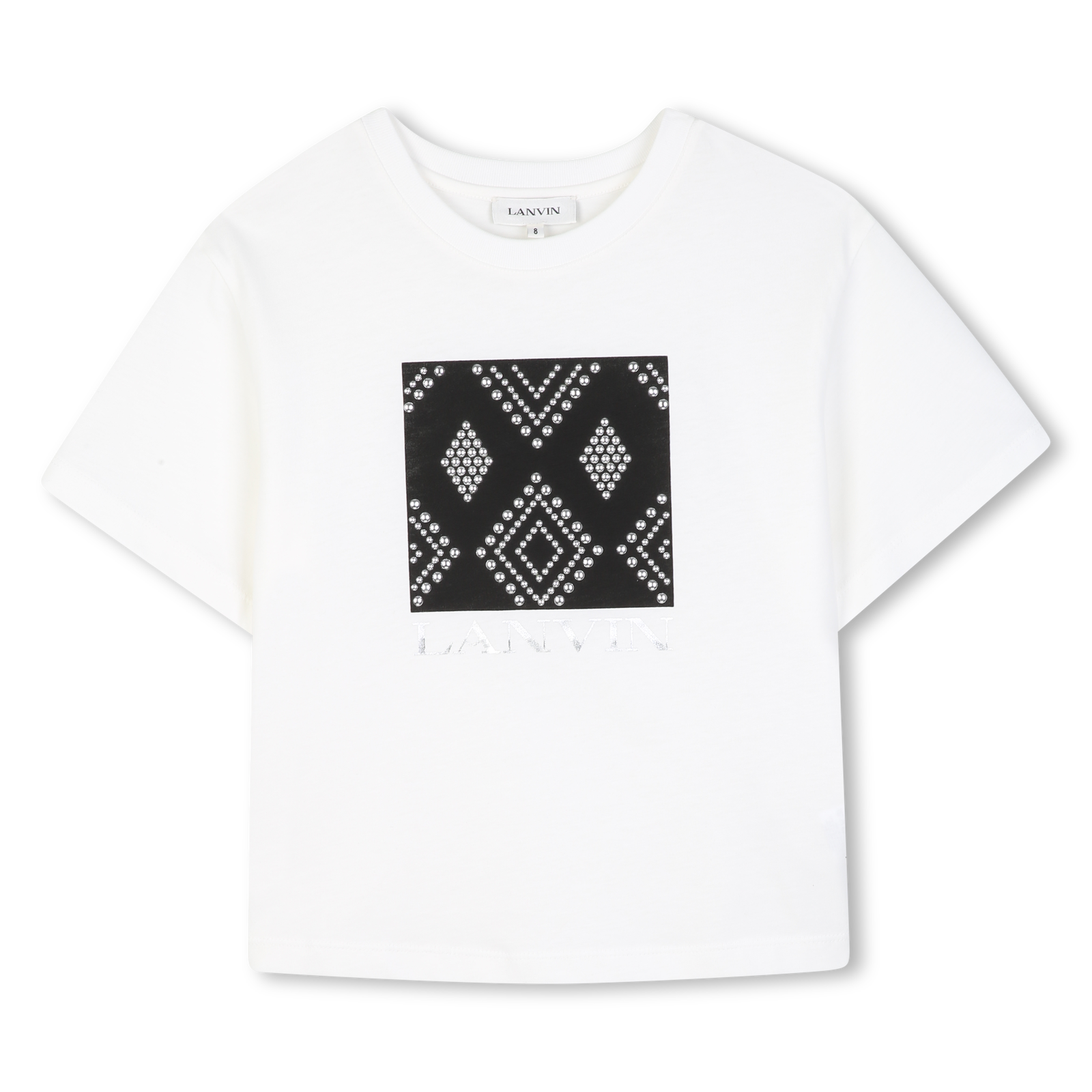 Lanvin T-Shirt Korte Mouwen - Gebroken Wit – foto 1 – Niñoz Almere