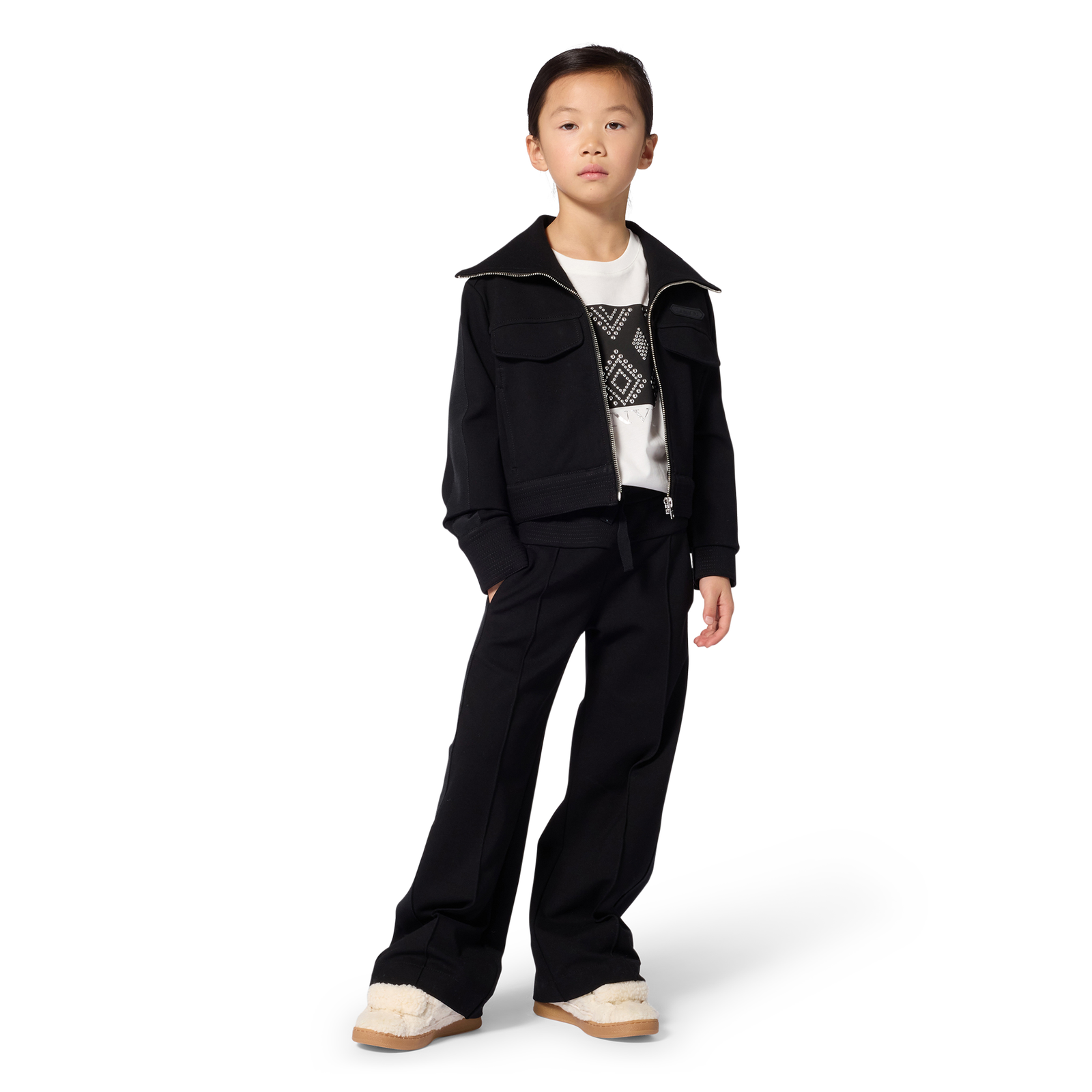Lanvin T-Shirt Korte Mouwen - Gebroken Wit – foto 4 – Niñoz Almere