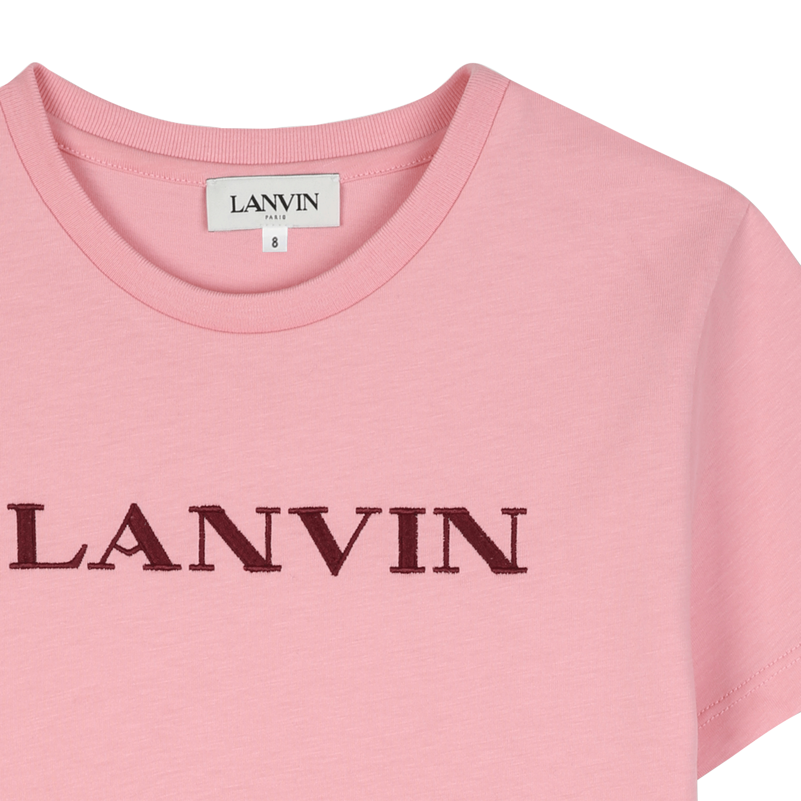 Lanvin T-Shirt Korte Mouwen - Roze Glazuur – foto 3 – Niñoz Almere