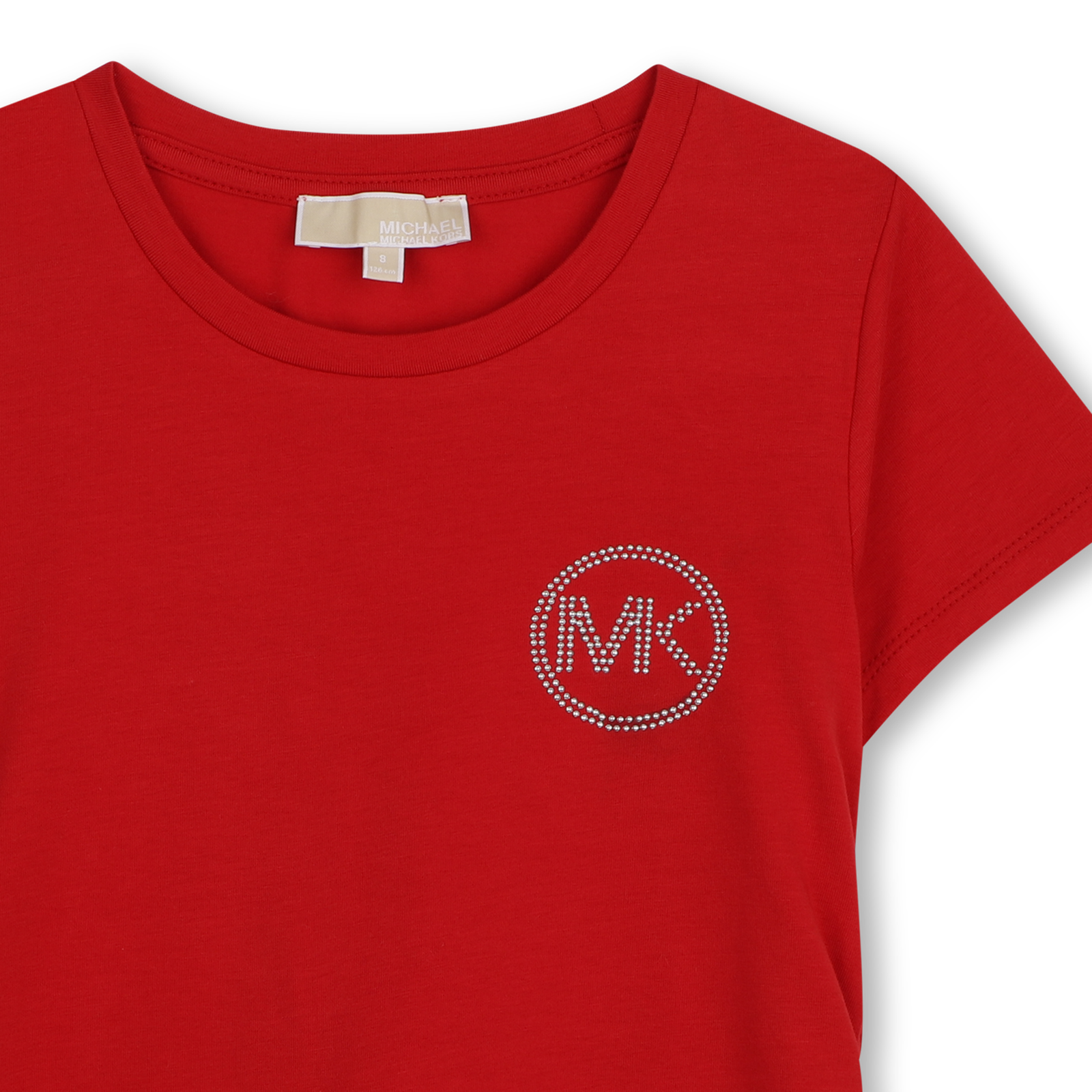 Michael Kors T-Shirt Korte Mouwen - Donker Rood – foto 3 – Niñoz Almere