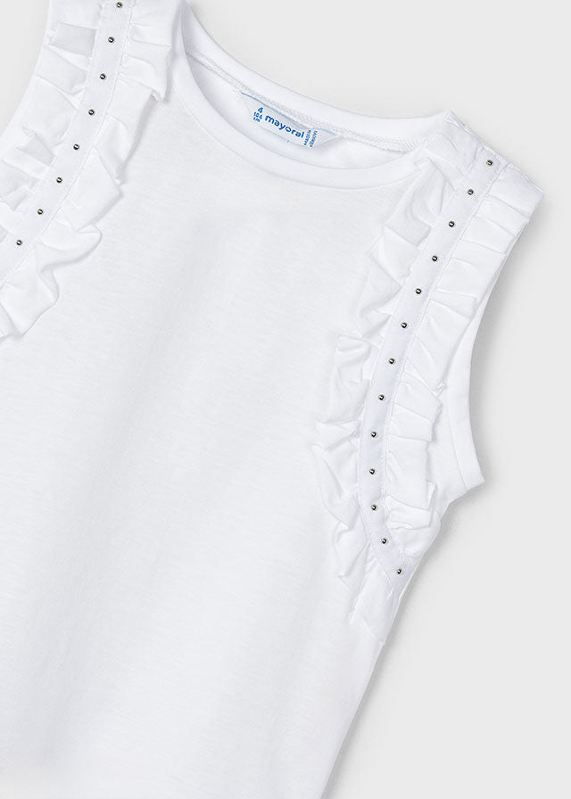 Mayoral jongens T-shirts Blanco (Sale) – designer kinderkleding | Niñoz Almere